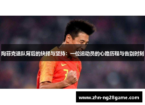 陶菲克退队背后的抉择与坚持：一位运动员的心路历程与告别时刻